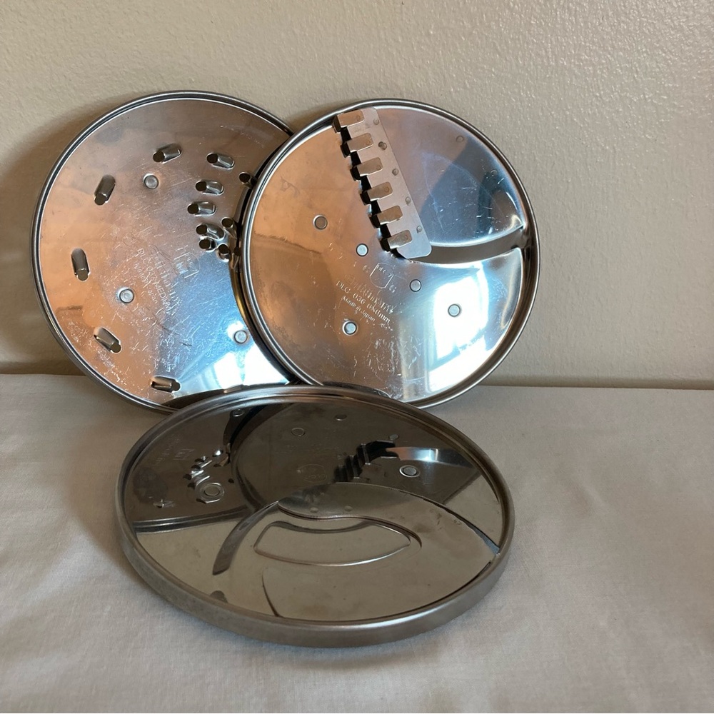 3 Cuisinart Food Processor DLC-7 Stainless Steel Blades